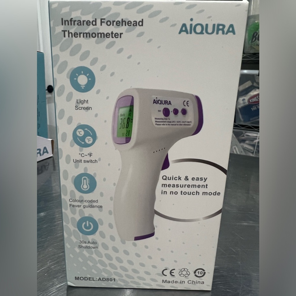 Aiqura forehead thermometer